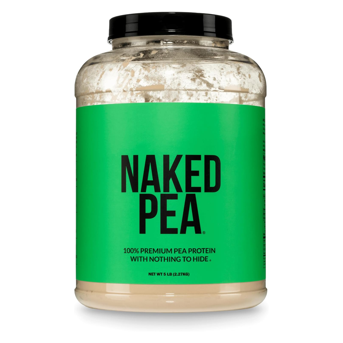 NAKED Pea protein front container