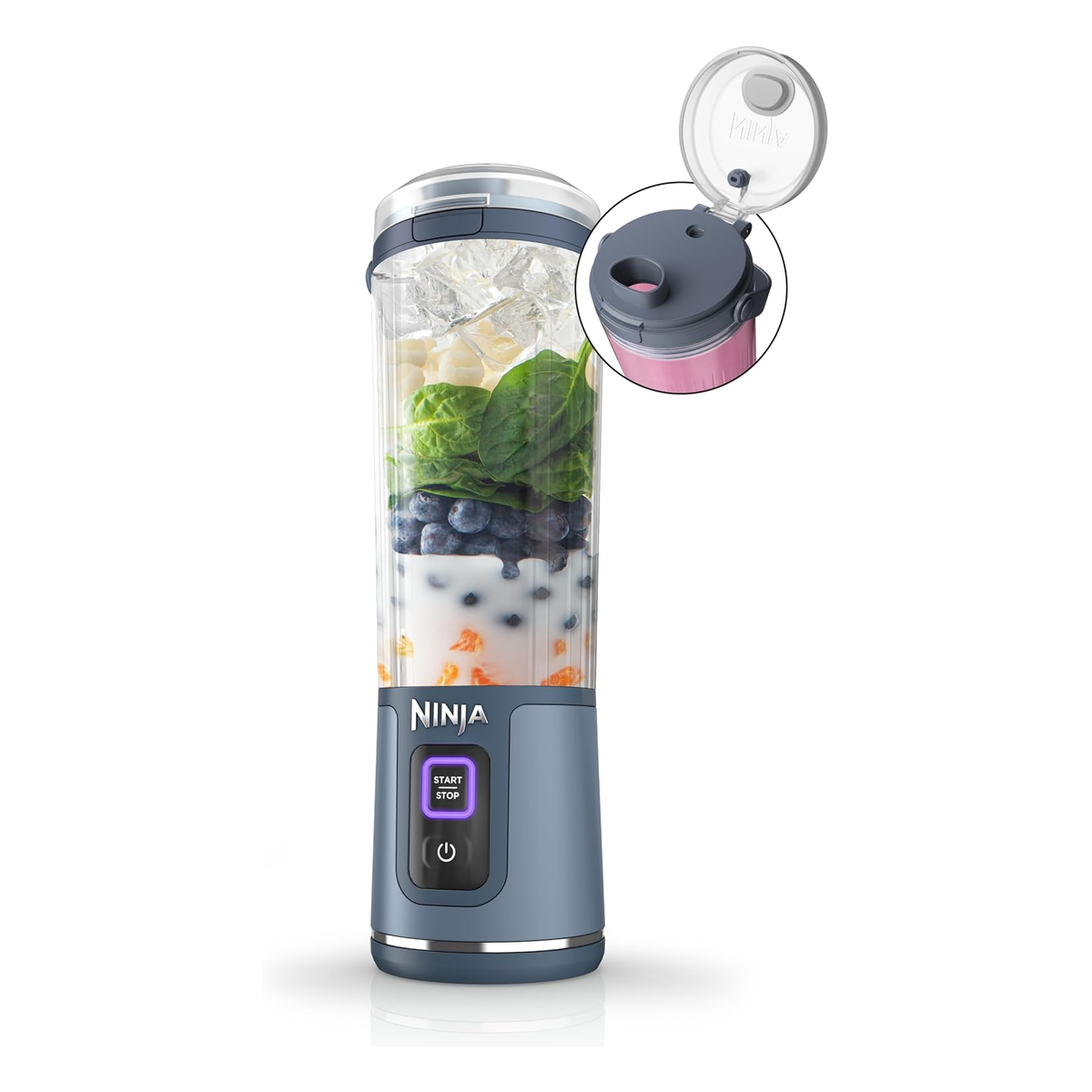 Ninja BC151NV Blast portable blender front