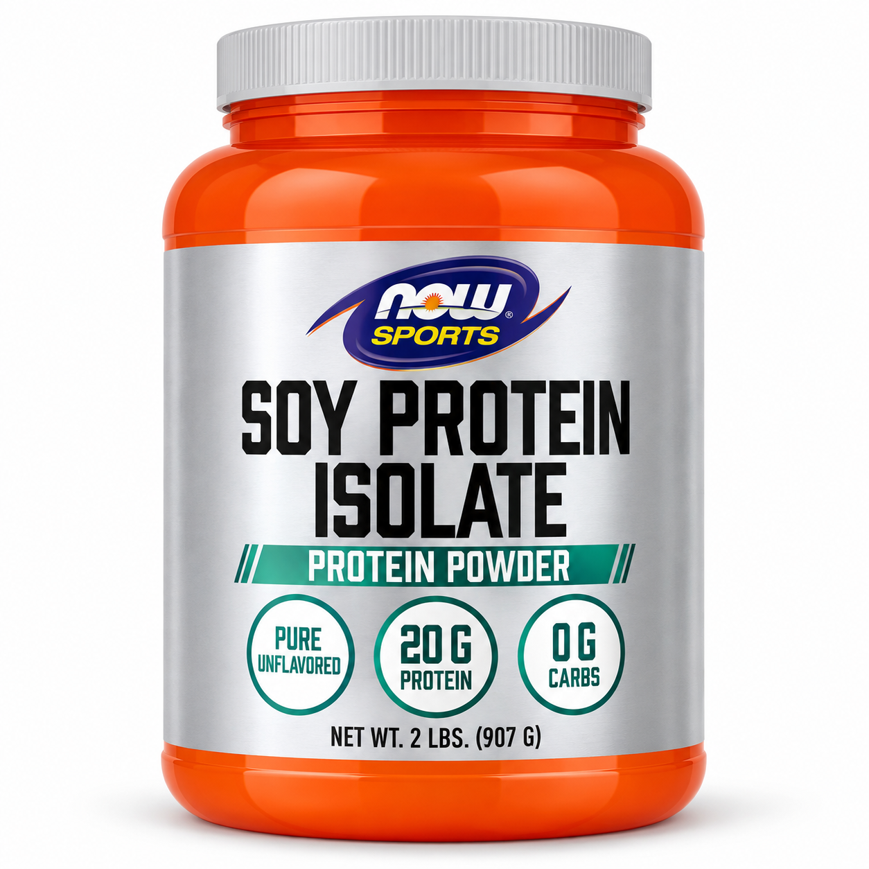 NOW Sports Soy Protein Isolate front container